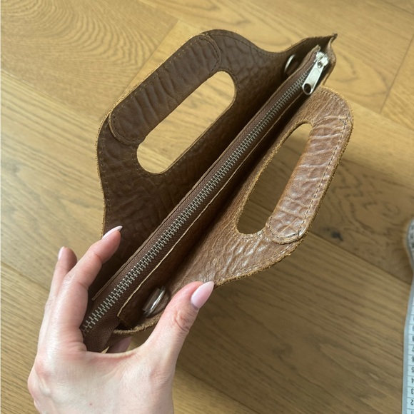 Myomy My Carry Bag - Sustainable Purses - Brown Leather - NWOT - Picture 7 of 11